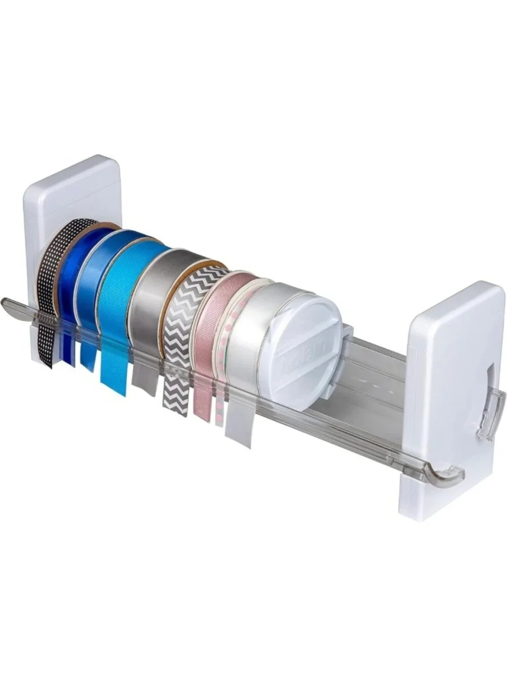 Ribbon Storage Rack | Spool Holder for Craft Rooms, Gift Wrapping & Small Shops